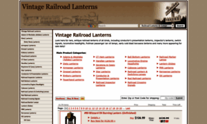 Vintagerailroadlanterns.com thumbnail