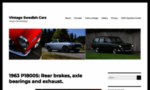 Vintageswedishcars.com thumbnail