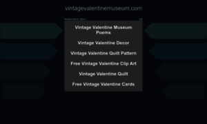 Vintagevalentinemuseum.com thumbnail