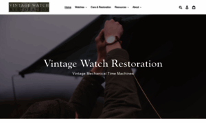 Vintagewatchrestoration.com thumbnail