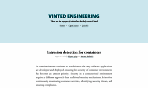 Vinted.engineering thumbnail