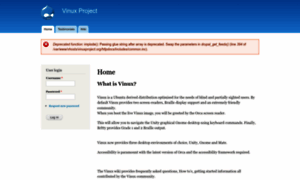 Vinuxproject.org thumbnail