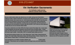 Vinverificationsacramento.com thumbnail