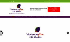 Violencefreecolorado.org thumbnail