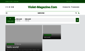 Violet-magazine.com thumbnail