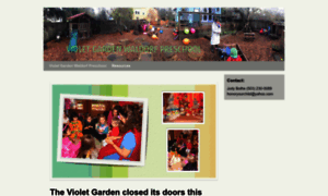 Violetgardenpreschool.com thumbnail