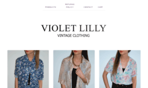 Violetlilly.bigcartel.com thumbnail