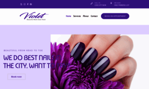 Violetnailsdesign.com thumbnail
