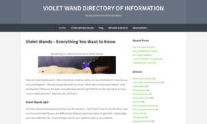 Violetwand.com thumbnail
