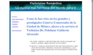 Violinista.sitiosprodigy.com.mx thumbnail