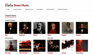 Violinsheetmusic.org thumbnail