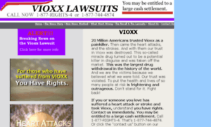 Vioxx-lawsuits-lawyers.com thumbnail