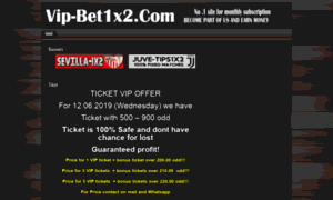 Vip-bet1x2.com thumbnail