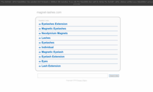 Vip.magnet-lashes.com thumbnail