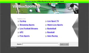 Vipboxsports.tv thumbnail