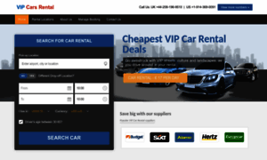 Vipcarsrental.com thumbnail