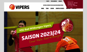 Vipers-handball.de thumbnail