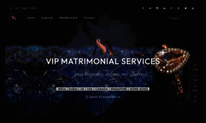 Vipmatrimonialservices.com thumbnail