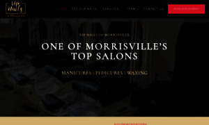 Vipnailsmorrisville.com thumbnail