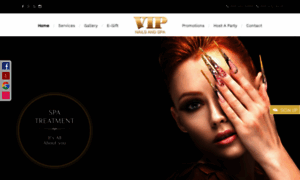 Vipnailsnspa.com thumbnail