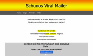 Viral-mailer.schuno.net thumbnail