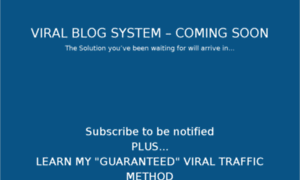Viralblogsystem.com thumbnail