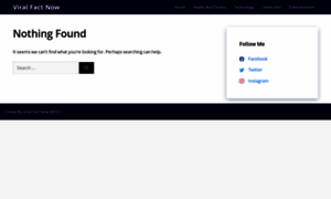 Viralfactnow.com thumbnail