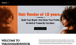 Virginhairvendor.com thumbnail