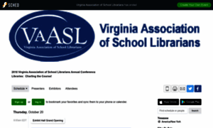 Virginiaassociationofschool2016.sched.org thumbnail