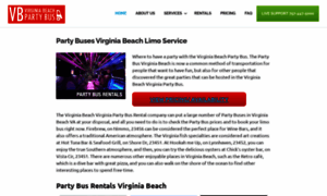 Virginiabeachpartybus.com thumbnail