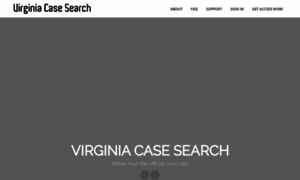 Virginiacasesearch.com thumbnail