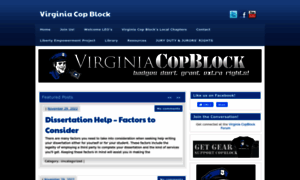 Virginiacopblock.org thumbnail