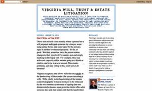 Virginiaestatelitigation.blogspot.com thumbnail