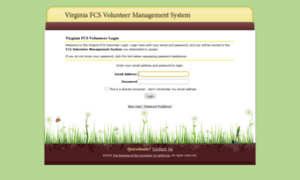Virginiamfv.volunteersystem.org thumbnail