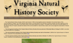 Virginianaturalhistorysociety.com thumbnail
