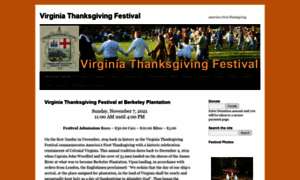 Virginiathanksgivingfestival.com thumbnail