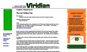 Viridiandesign.org thumbnail