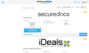 Virtual-data-rooms.findthebest.com thumbnail