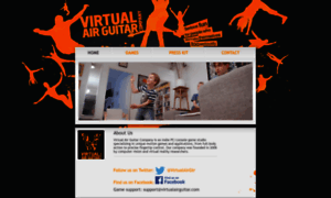 Virtualairguitar.com thumbnail
