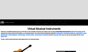 Virtualmusicalinstruments.com thumbnail