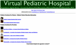 Virtualpediatrichospital.org thumbnail