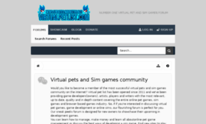 Virtualpetcommunity.com thumbnail