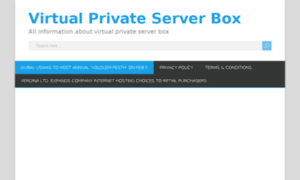 Virtualprivateserverbox.com thumbnail