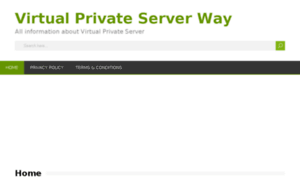 Virtualprivateserverway.com thumbnail