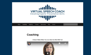 Virtualspeechcoach.com thumbnail