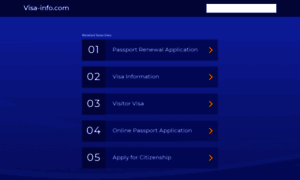 Visa-info.com thumbnail