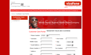 Visacare.visafone.com.ng thumbnail