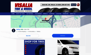 Visaliatireandwheel.com thumbnail