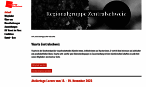 Visarte-zentralschweiz.ch thumbnail