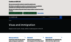 Visas-immigration.service.gov.uk thumbnail